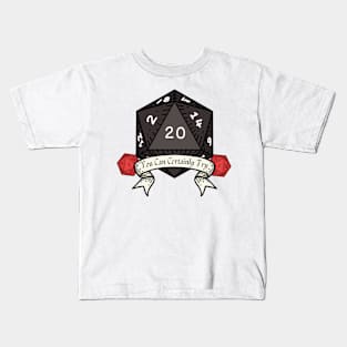 You Can Certainly Try Dungeon Master DnD Kids T-Shirt